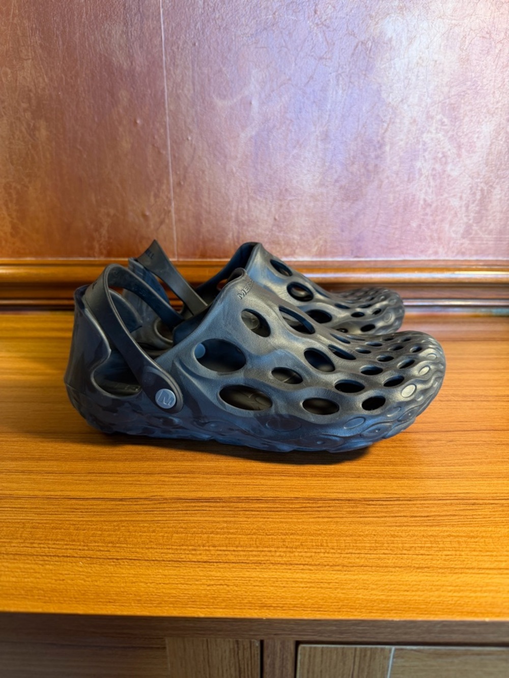 Merrell Hydro Moc Water Sandal Shoes Black Mens 7.5 Women’s 9 UEC